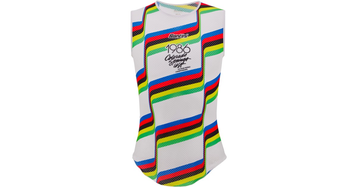 Santini サンティーニ UCI Rainbow Neck gaiter メンズ