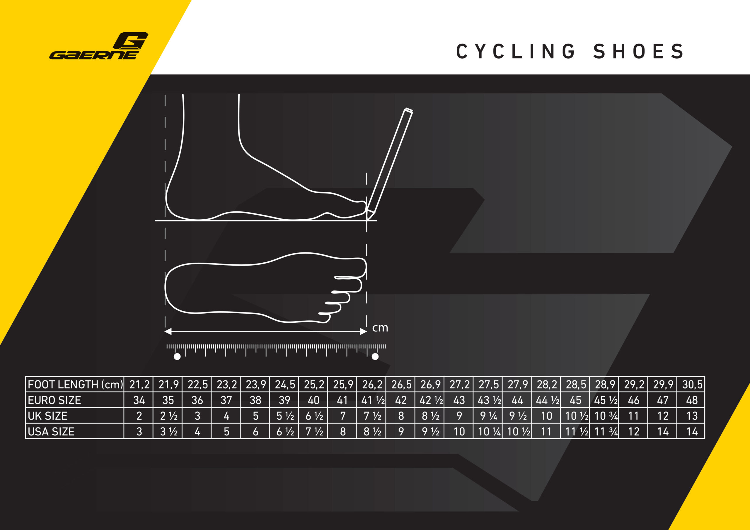 cycling-size-chart-2021 | | 株式会社ポディウム